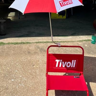 Beach Chair w/Umbrella