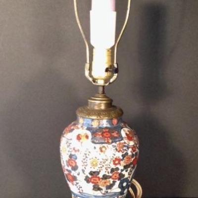 Antique Asian lamp/vase