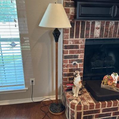 marble floor lamp