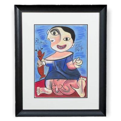 Lobster Boy, after Pablo Picasso