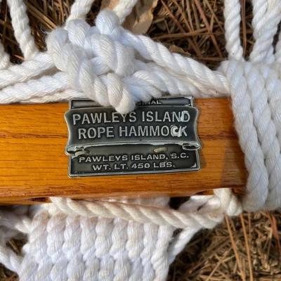 Pawleys island rope hammack