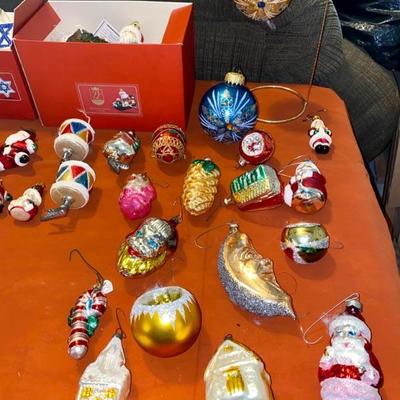 Inge glass ornaments 