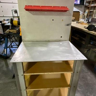 Built Metal Workbench / Table - Tools