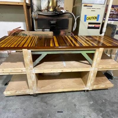 Custom rolling Table / Cart