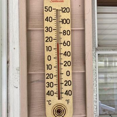 Vintage advertising thermometer 