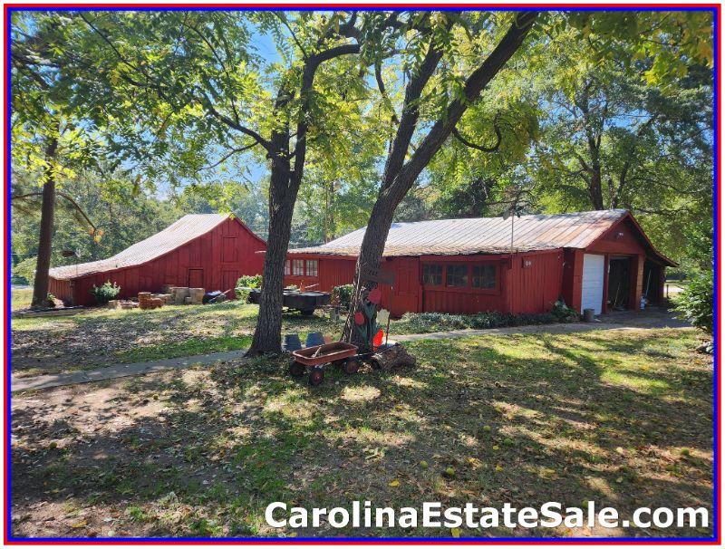 Estate Sale Piedmont Packed Farm House & Out Buildings By Carolina