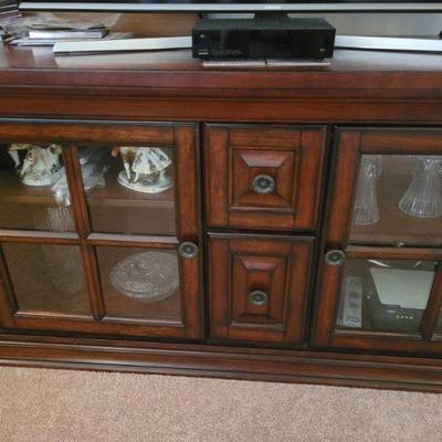 very nice cabinet, use as a tv stand or any number of uses