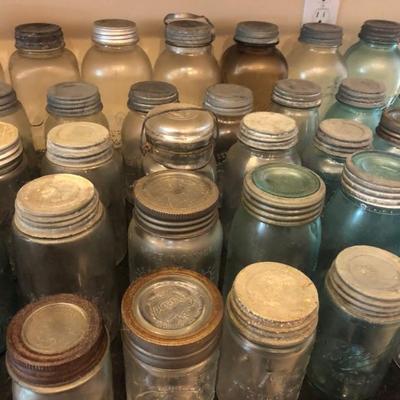 Mason ball jars