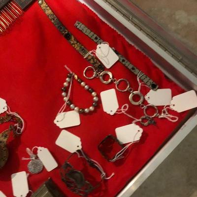 Vintage jewelry on other small collectibles