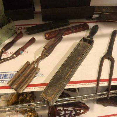 Antique Hair styling tools
