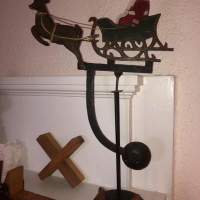 Antique Christmas decor