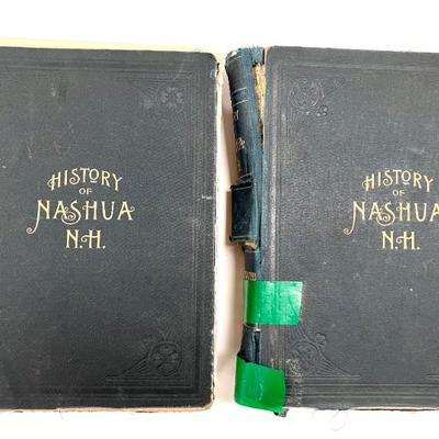 1890â€™s History of Nashua NH Books 
