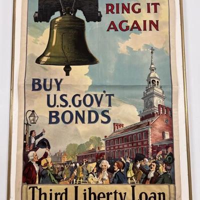 WW1 US Bonds Poster 