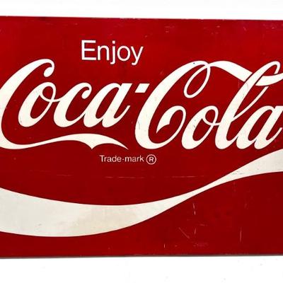 One of two 1950â€™s Coke signs 
