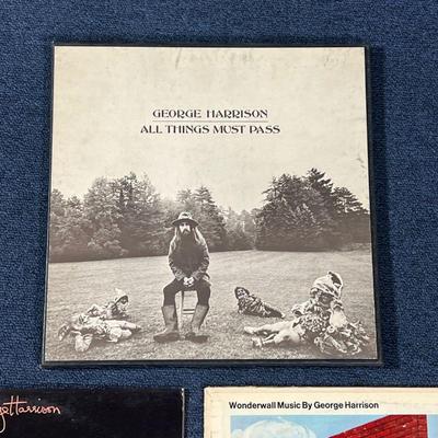 (3pc) GEORGE HARRISON ALBUMS  |
Including: Living in the Material World; Wonderwall Music; and All Things Must Pass