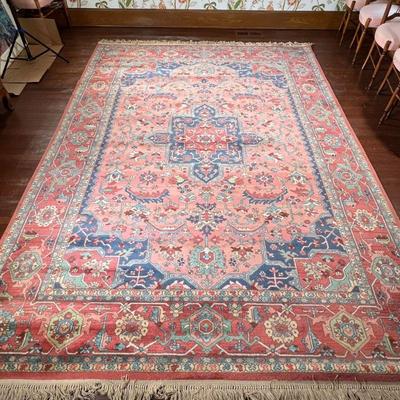 KARASTAN MEDALLION SERAPI  | Serapi area carpet, design number 736, woven in USA, having an elegant pattern with desirable colors - l....