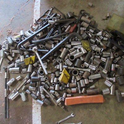 GENEROUS QUANTITY OF SOCKETS ALLEN WRENCHES IMPACT SOCKETS ETC