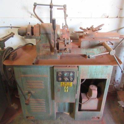 VINTAGE TURRET LATHE 112 8100