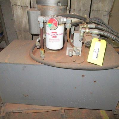 HEAVY DUTY HYDRAULIC PUMP RESERVOIR TANK CUSTOM BUILT
