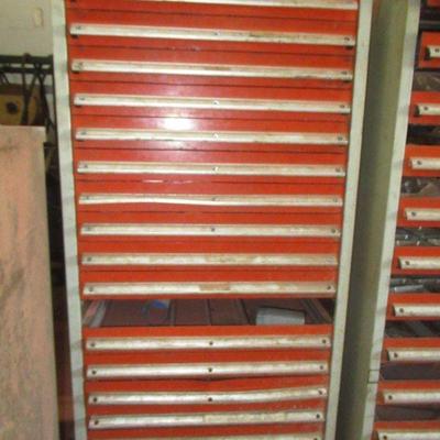 LISTA INDUSTRIAL TOOL BOX CABINET 28â€ X 28â€ X 59â€ CABINET ONLY NO CONTENTS SECOND DAY PICK UP!