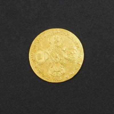 LOT 125: 1805 Russia Alexander I 10 Ruble Gold Coin.
