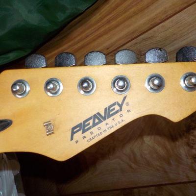 Peavey guitar electric.