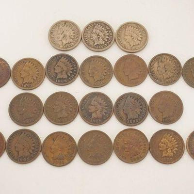 1041	22 INDIAN HEAD CENTS INCLUDES 3-1863
