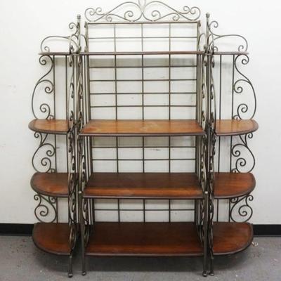 1198	3 PART BAKERS RACK, APPROXIMATELY 67 IN X 15 IN X 66 IN HIGH
