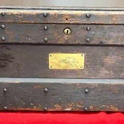 Antique Toolbox
This is an old toolbox that was possibly owned by J. R. Holcombe in Columbia, SC, they are rare and had different locking...
