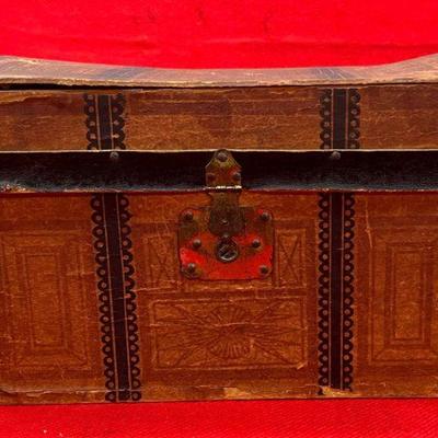 1800's Little Girlâ€™s Trunk
We drove to north Georgia for this Antique 1800s Victorian 12-inch Childs Doll Trunk. It comes with...