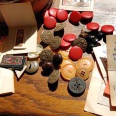 Bakelite buttons