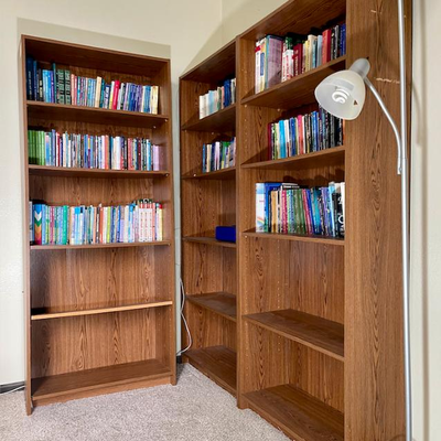 3 Unit Wood Bookcase