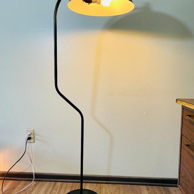 Mid Century Modern Metal Atomic Floor Lamp