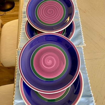 Set of 4x Furio Italy Dinner Plates