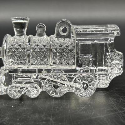 Waterford Crystal Train Engine, 3in Long