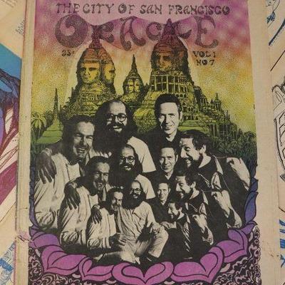 The City of San Francisco Oracle, Vol. 1, #7, February 1967, tearsheets