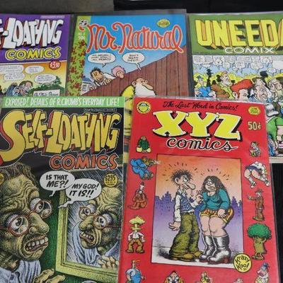 Self-Loathing Comics, Mr. Natural, Uneeda Comix, XYZ Comics; R. Crumb