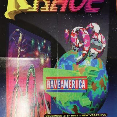 Vintage Rave Flyer, 1992