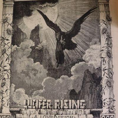 Lucifer Rising advert, Kenneth Anger, The City of San Francisco Oracle, Vol. 1, #7, February 1967, tearsheet