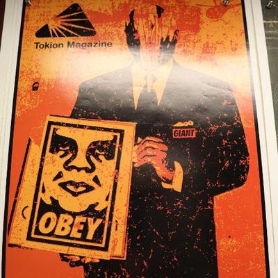 OBEY Giant, poster, Shepard Fairey