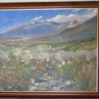 Untitled Landscape By Richard Alan Nichols O.P.A.