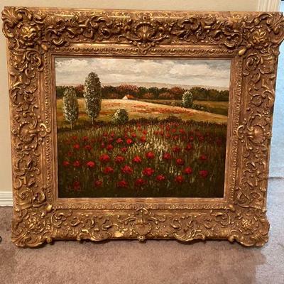 Artist K. Paul 
Born in France 

Purchashed @ Sterling Gallery 308 Royal Street 
New Orleans  La.
