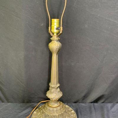 Victorian Floral Table Lamp
