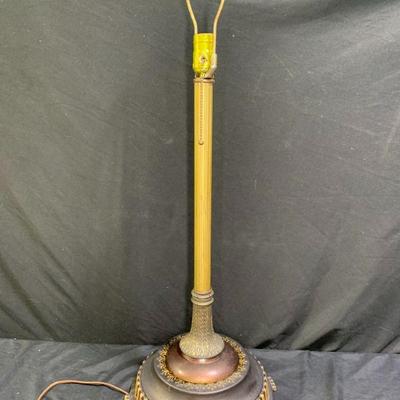 Italian Victorian Pillar Style Table Lamp
