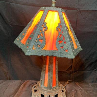 Bradley Hubbard School Arts & Crafts Lamp
