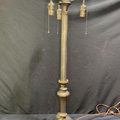 Antique Cast 3-Light Table Lamp
