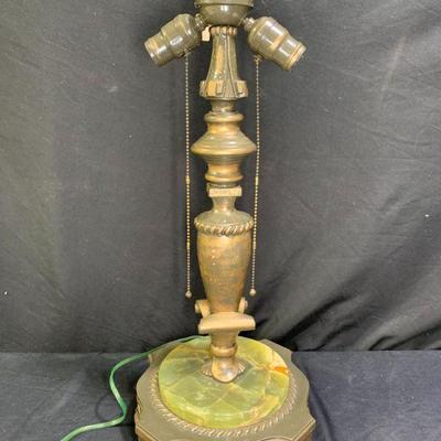 Vintage Colonial-Premier Marble Table Lamp Base
