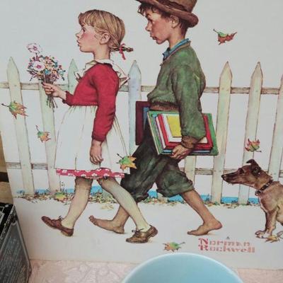 Norman Rockwell print