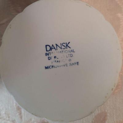 Small grouping of dansk dishes in white