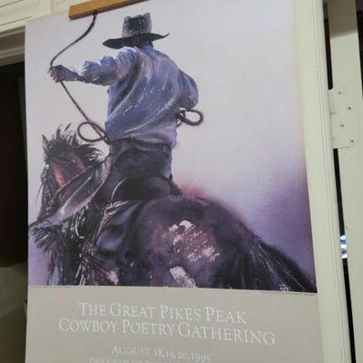 Cowboy Poetry poster